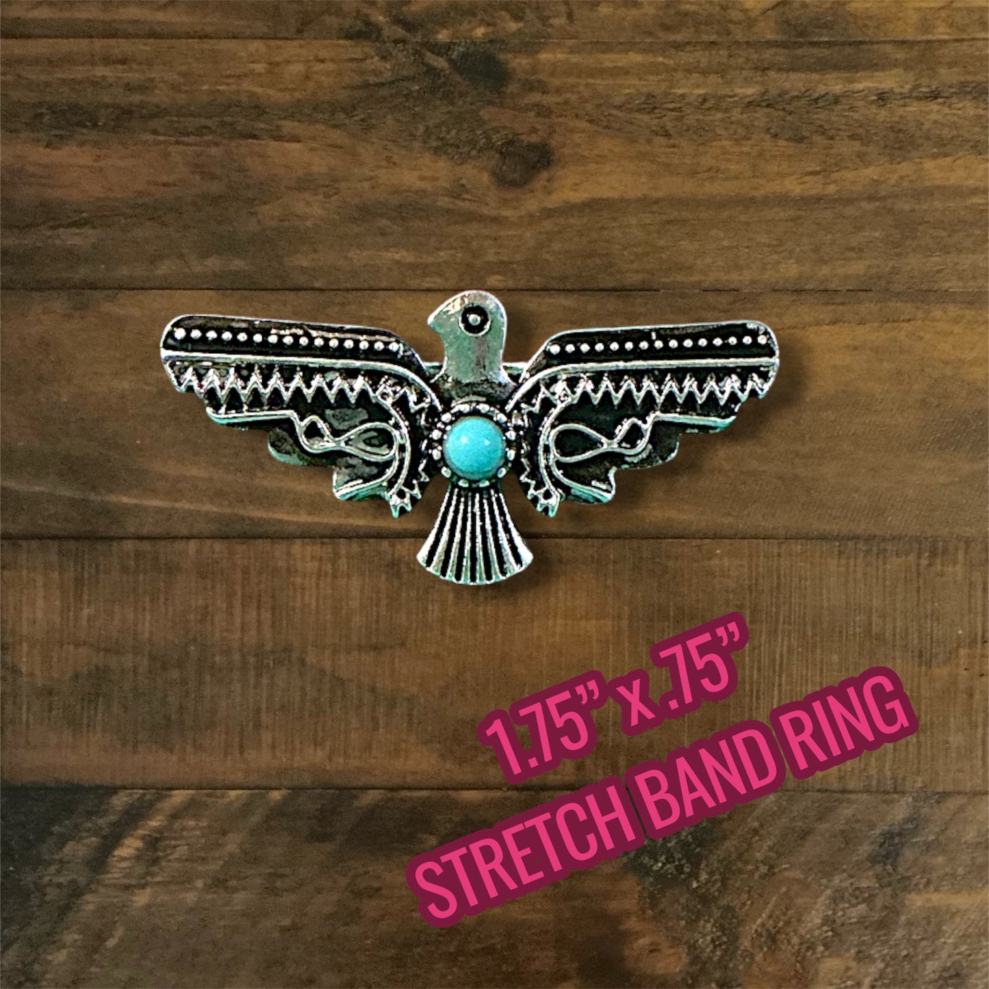 Western Stretch Band Rings