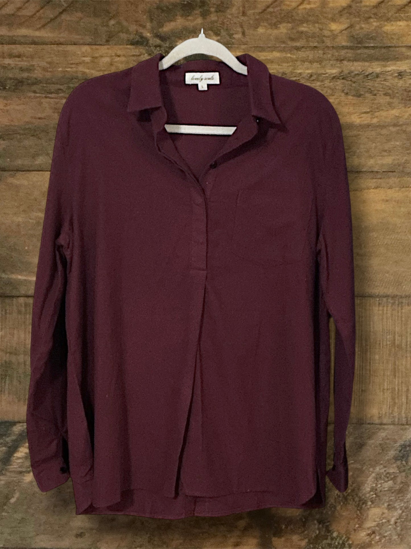 Wine Top with 1/2 V Button