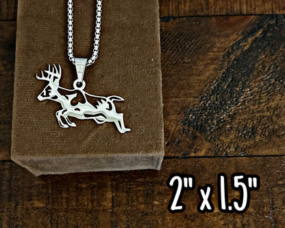 Ridge and Holler Brand - Stainless Steel Hunting Necklaces