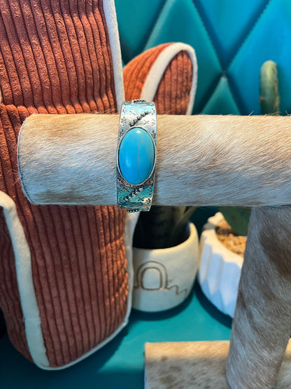 Turquoise/Silver Bracelet