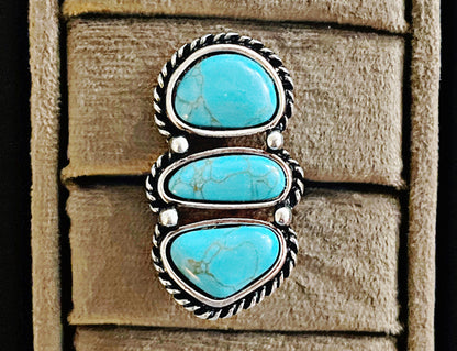 Cuff Band Adjustable Rings