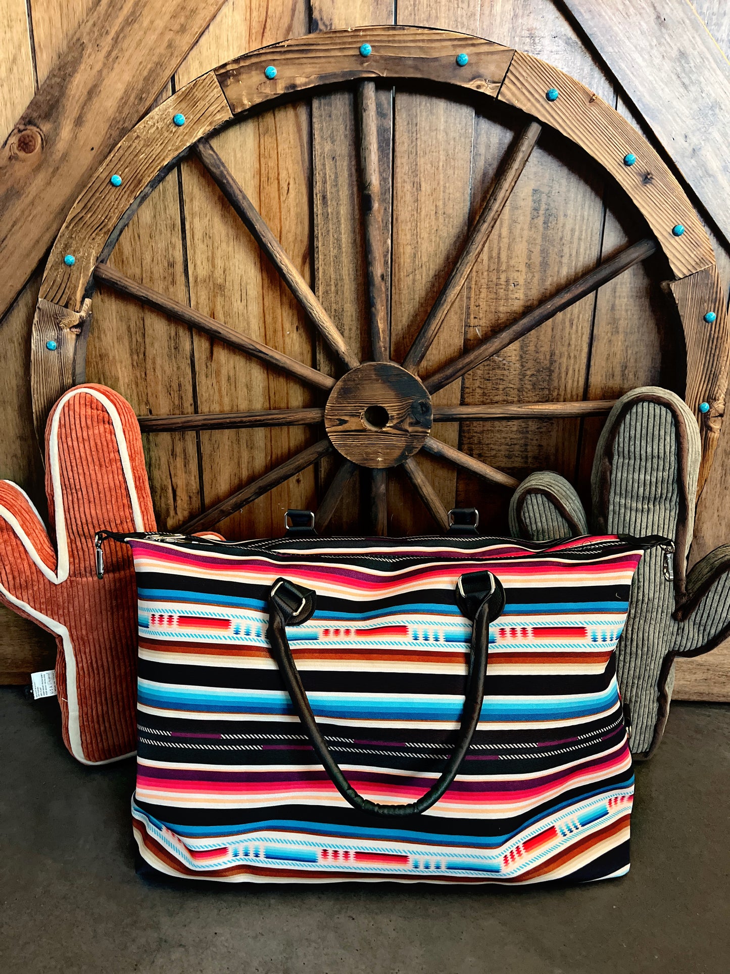 Large Serape Overnight Bag