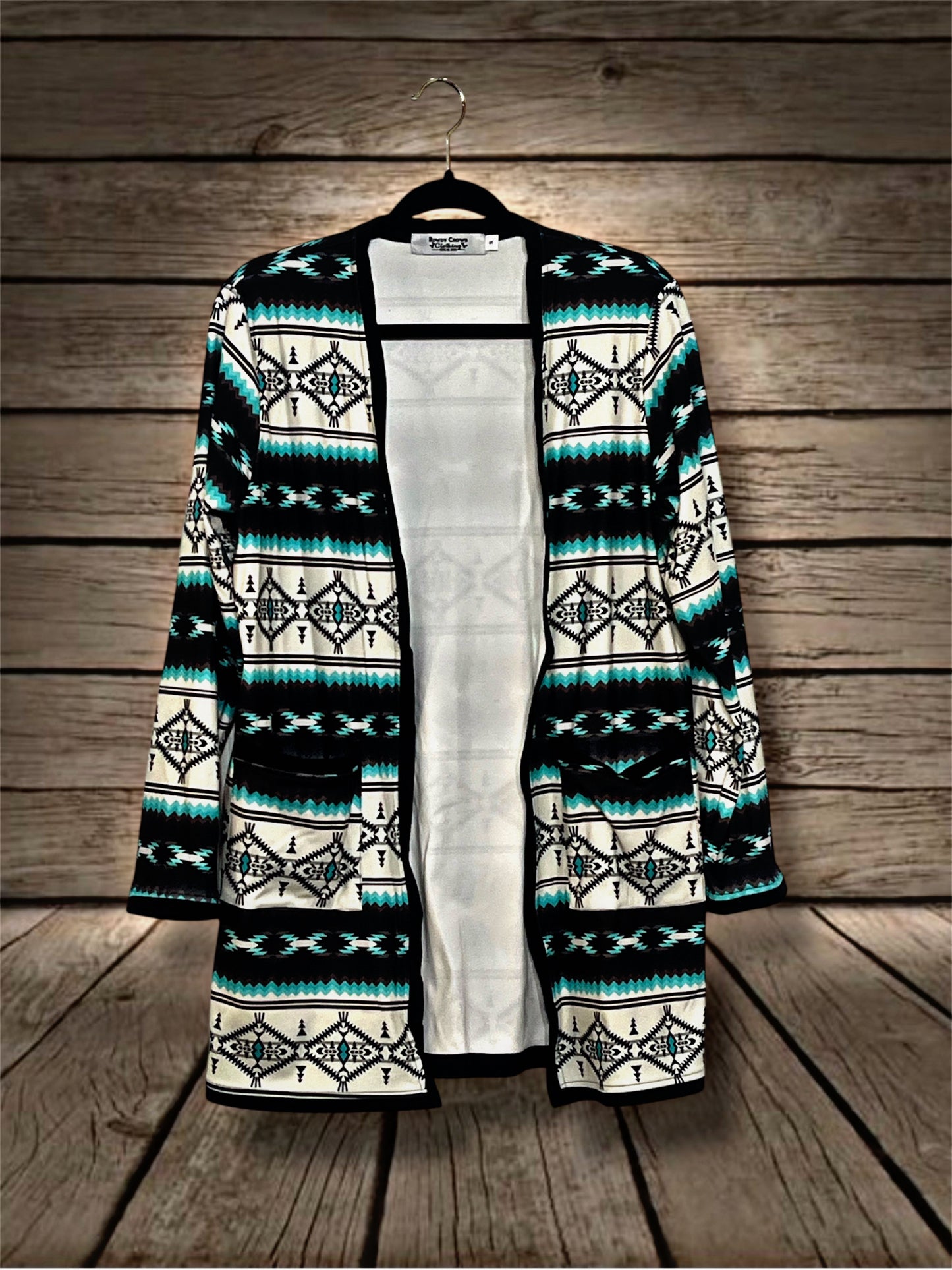 Aztec Print Cardigan