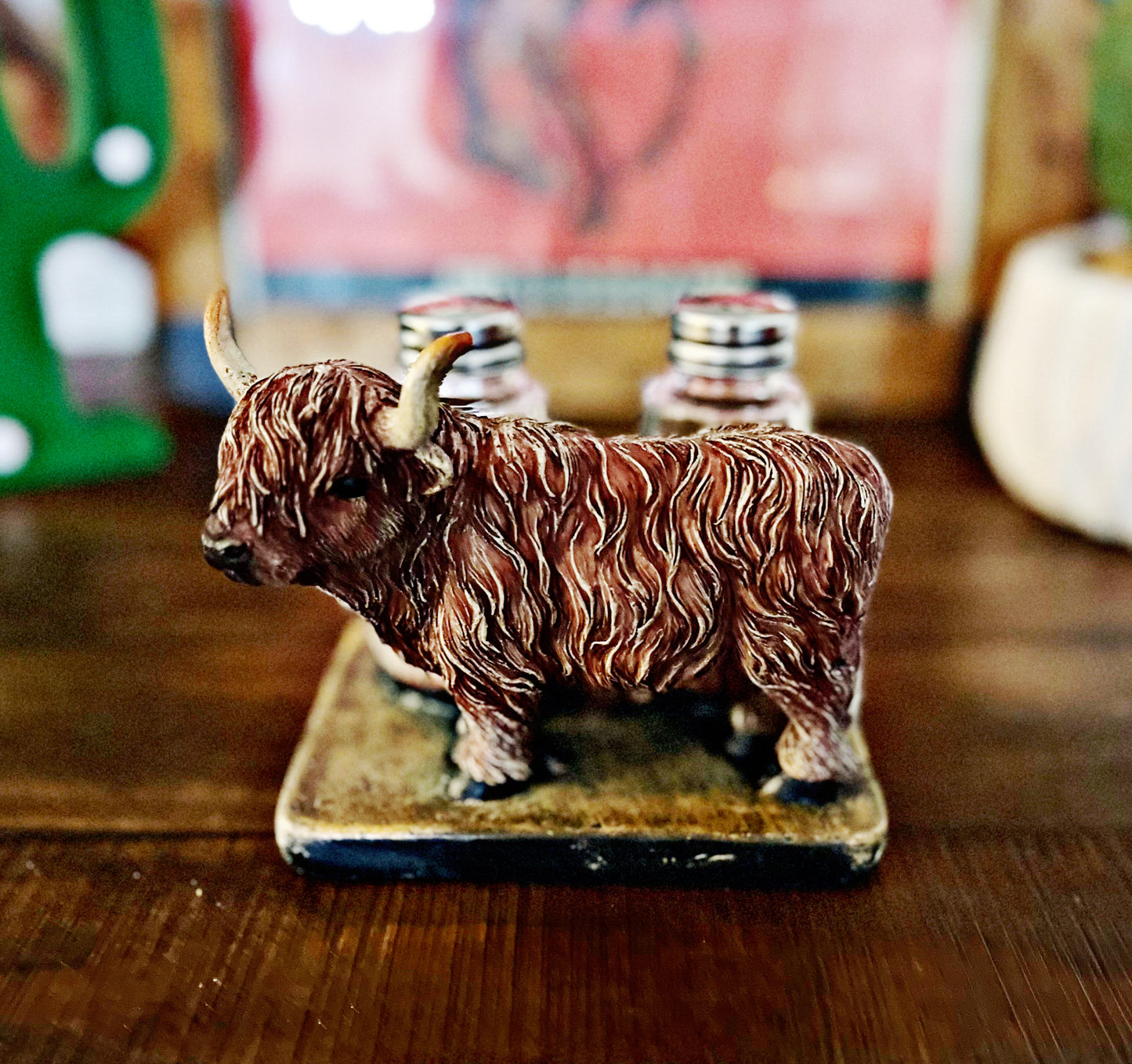Highland Cow Salt and Pepper Shakers