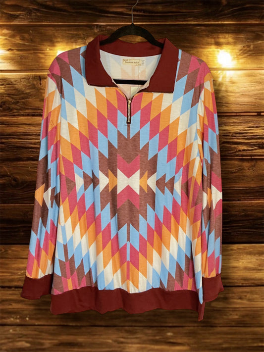 Geometric Pullover