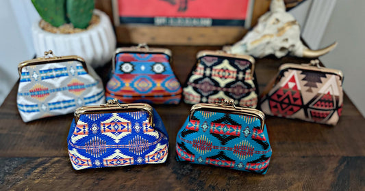 Southwest Print Coin Purses