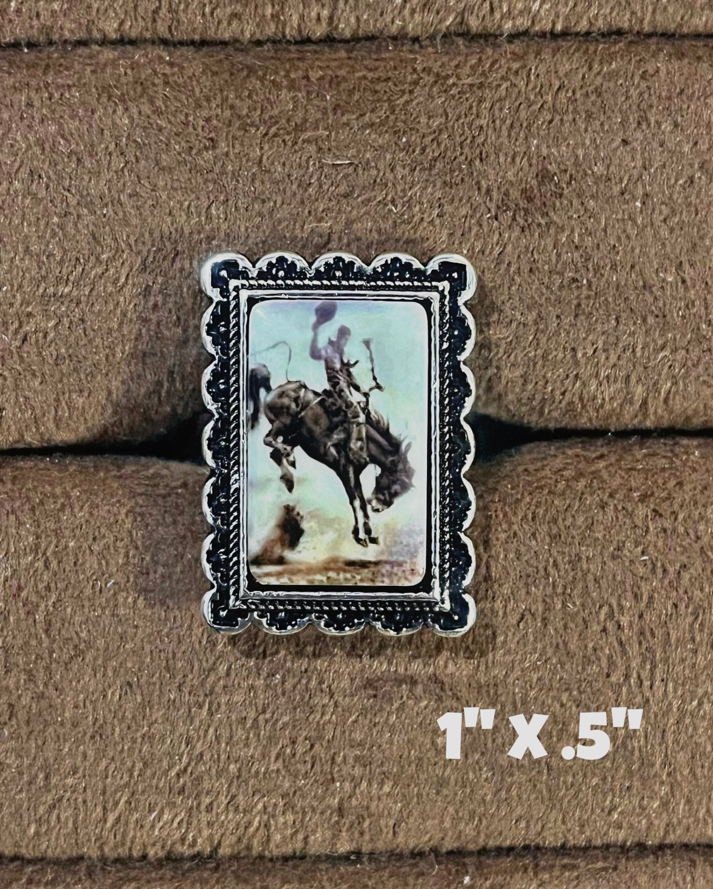 Western Cuff Band Adjustable Rings