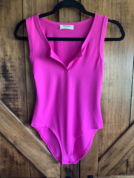 Hot Pink Bodysuit