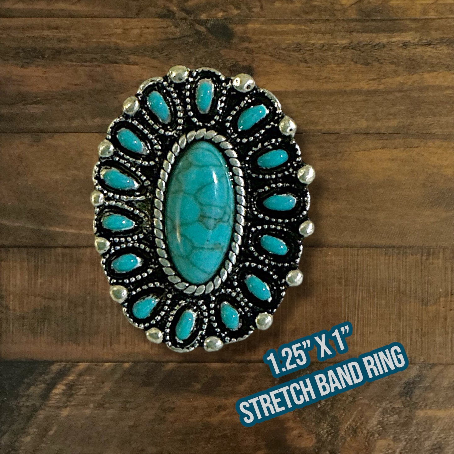 Western Stretch Band Rings