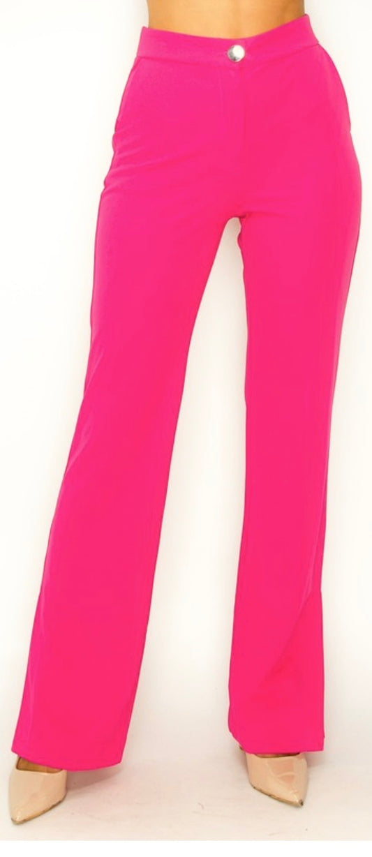 Pink Trouser Pants