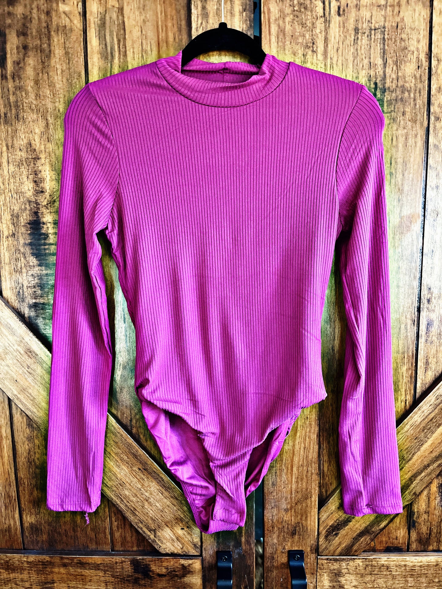 Purple Double Layered Bodysuit