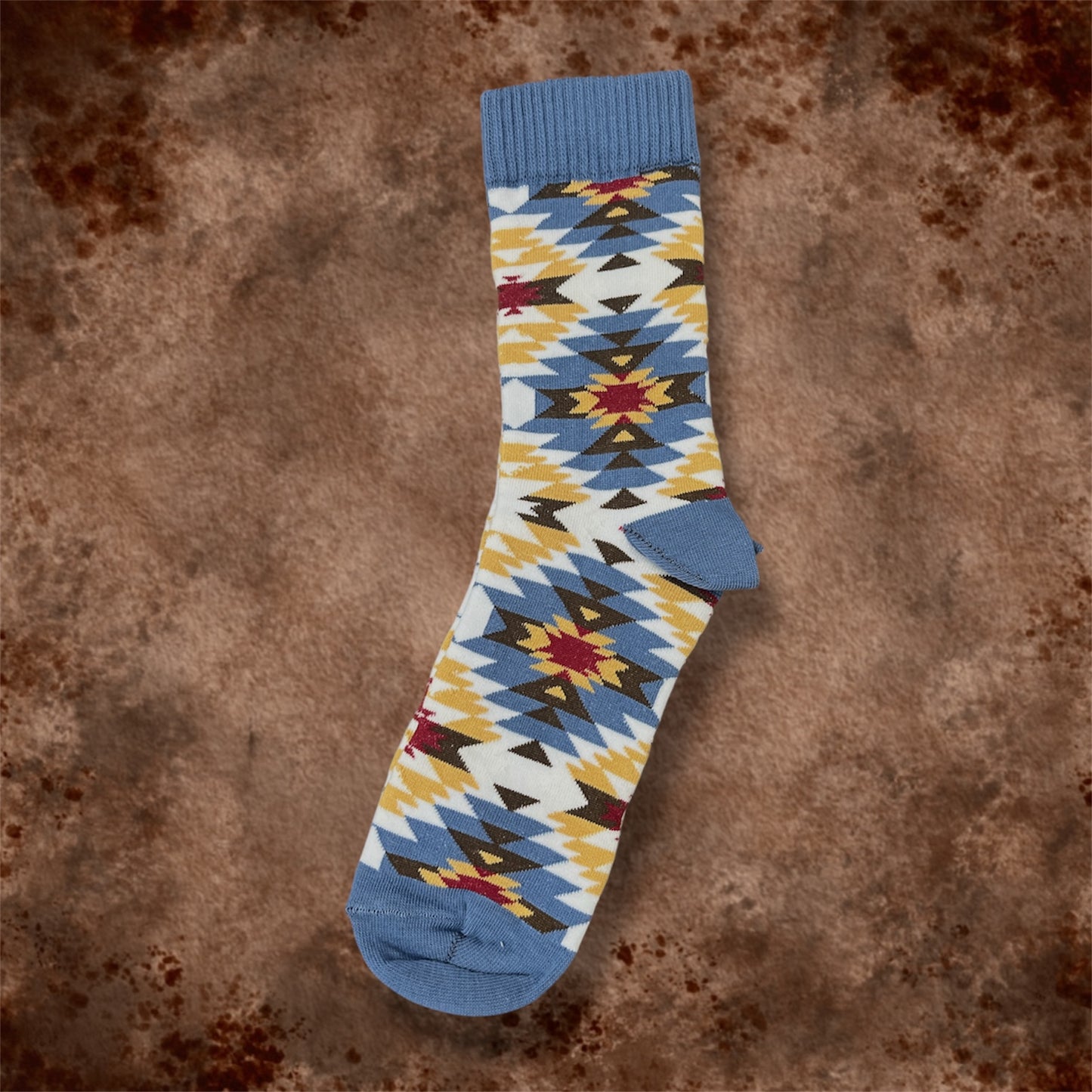 Western Print Socks