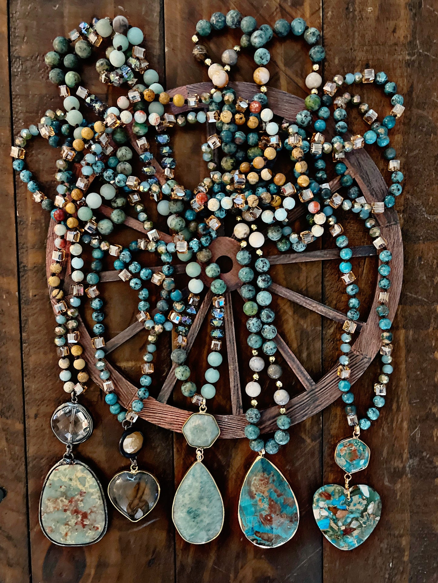 Bohemian Stone Necklaces
