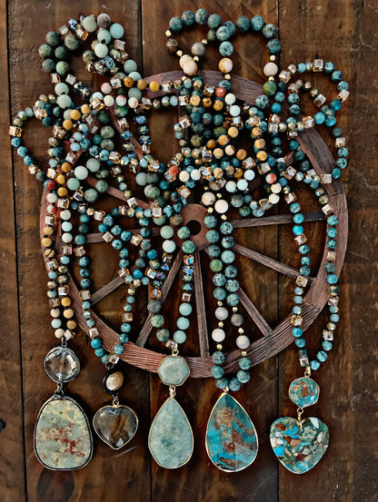 Bohemian Stone Necklaces