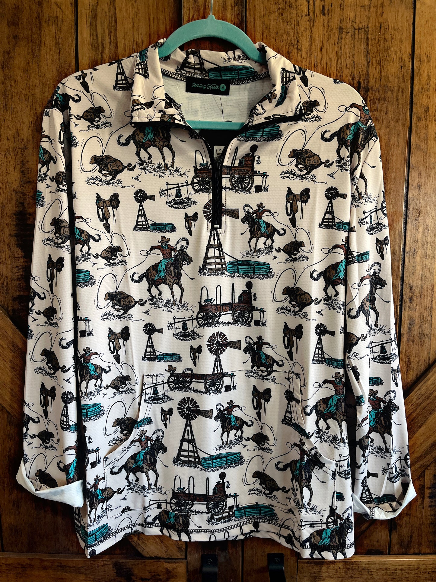 Western Scene Pullover