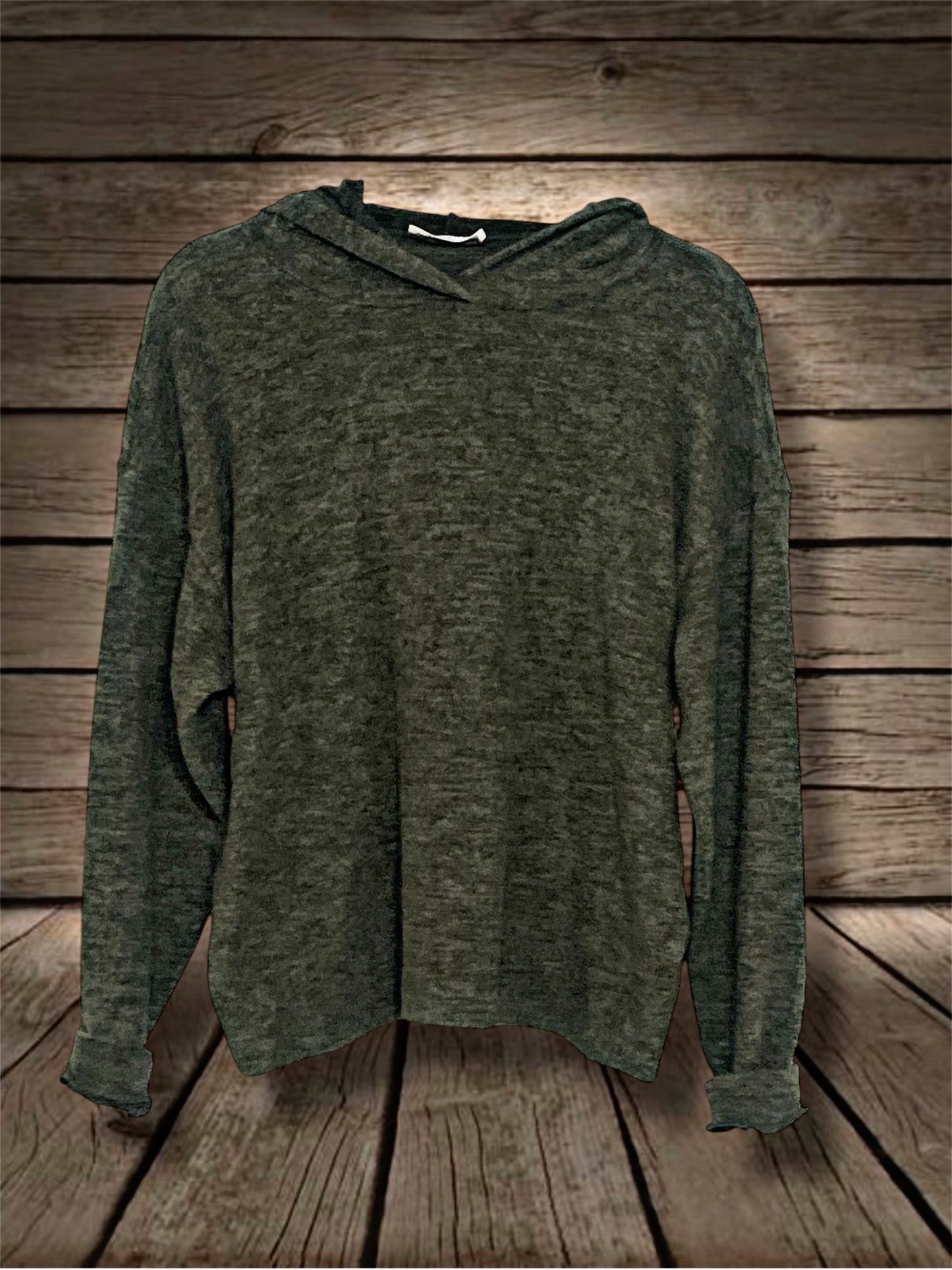 Olive Hooded Sweater
