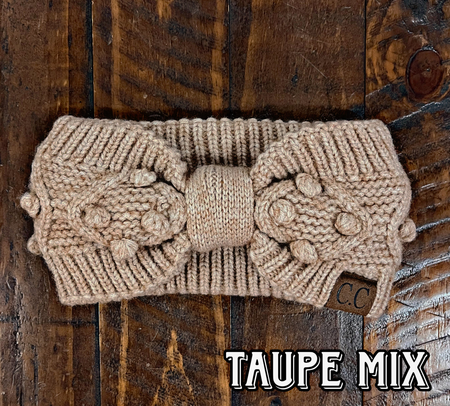 C.C Bobble Knit Headbands