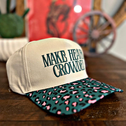 “Make Heaven Crowded” Hat - Animal Print