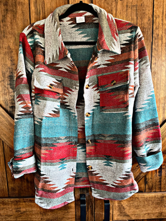 Aztec Shacket