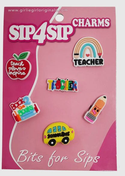 Sip4Sip Drink Sleeve Charms