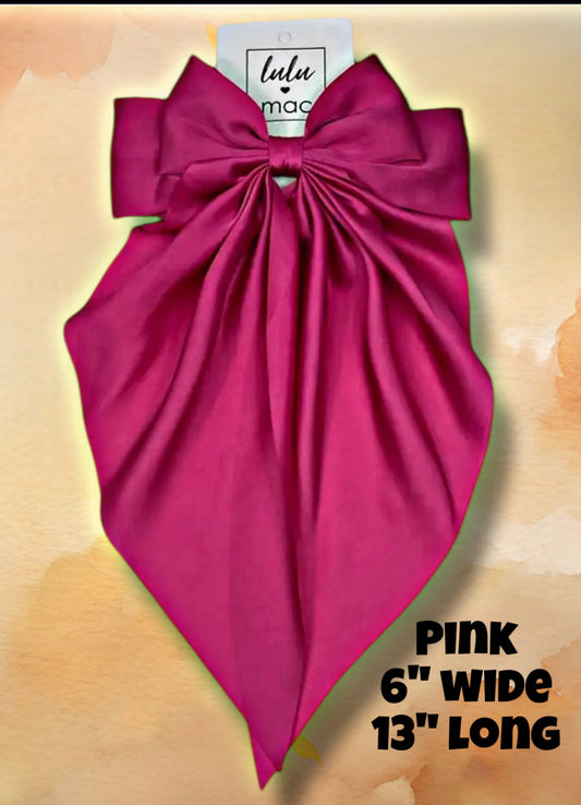 Satin Hair Bows