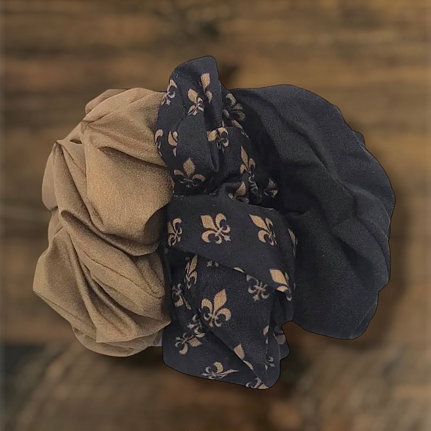 Set of 3 Assorted Scrunchies - Fleur