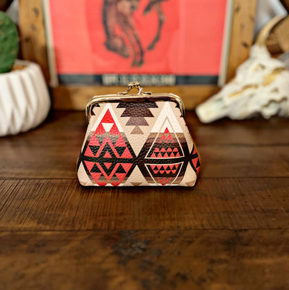 Southwest Print Coin Purses
