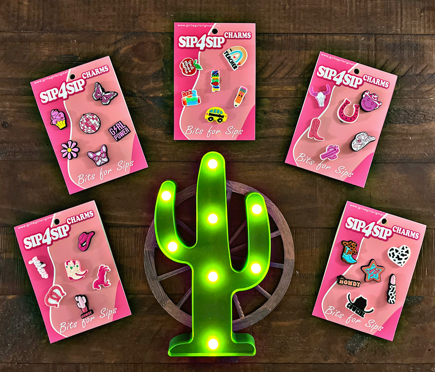 Sip4Sip Drink Sleeve Charms