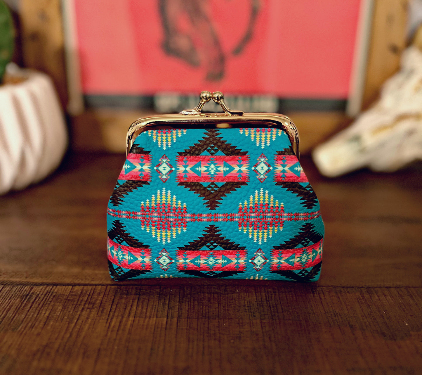 Southwest Print Coin Purses