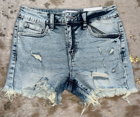 Acid Washed Shorts