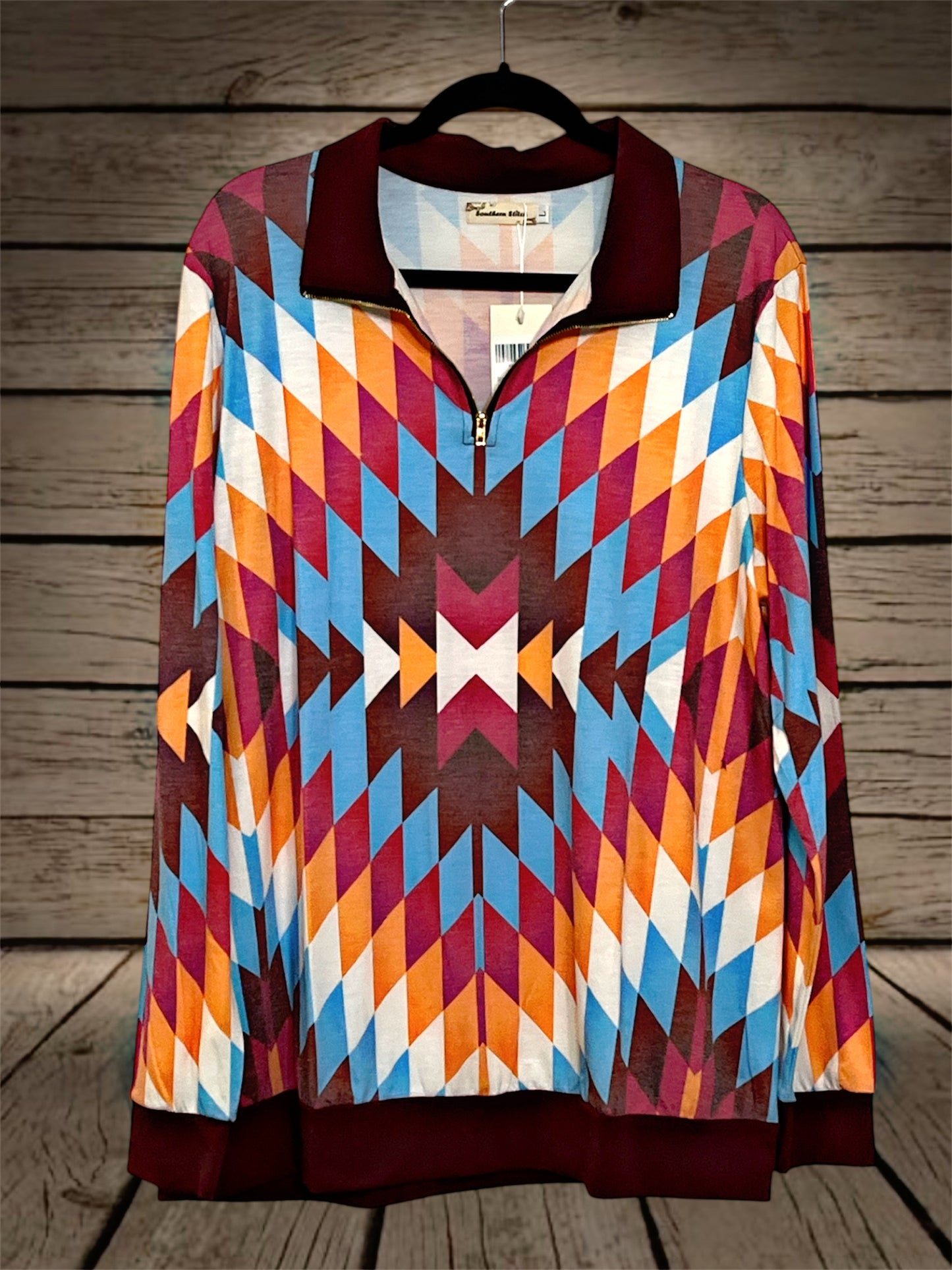 Geometric Pullover