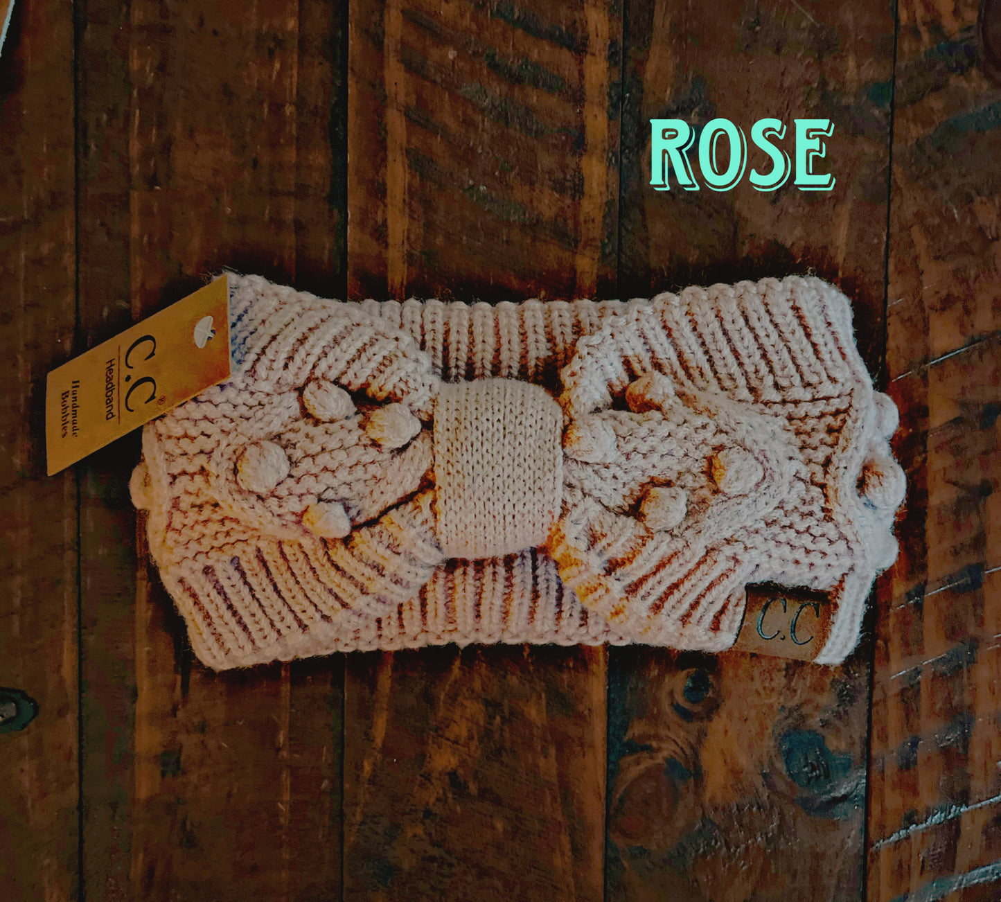 C.C Bobble Knit Headbands