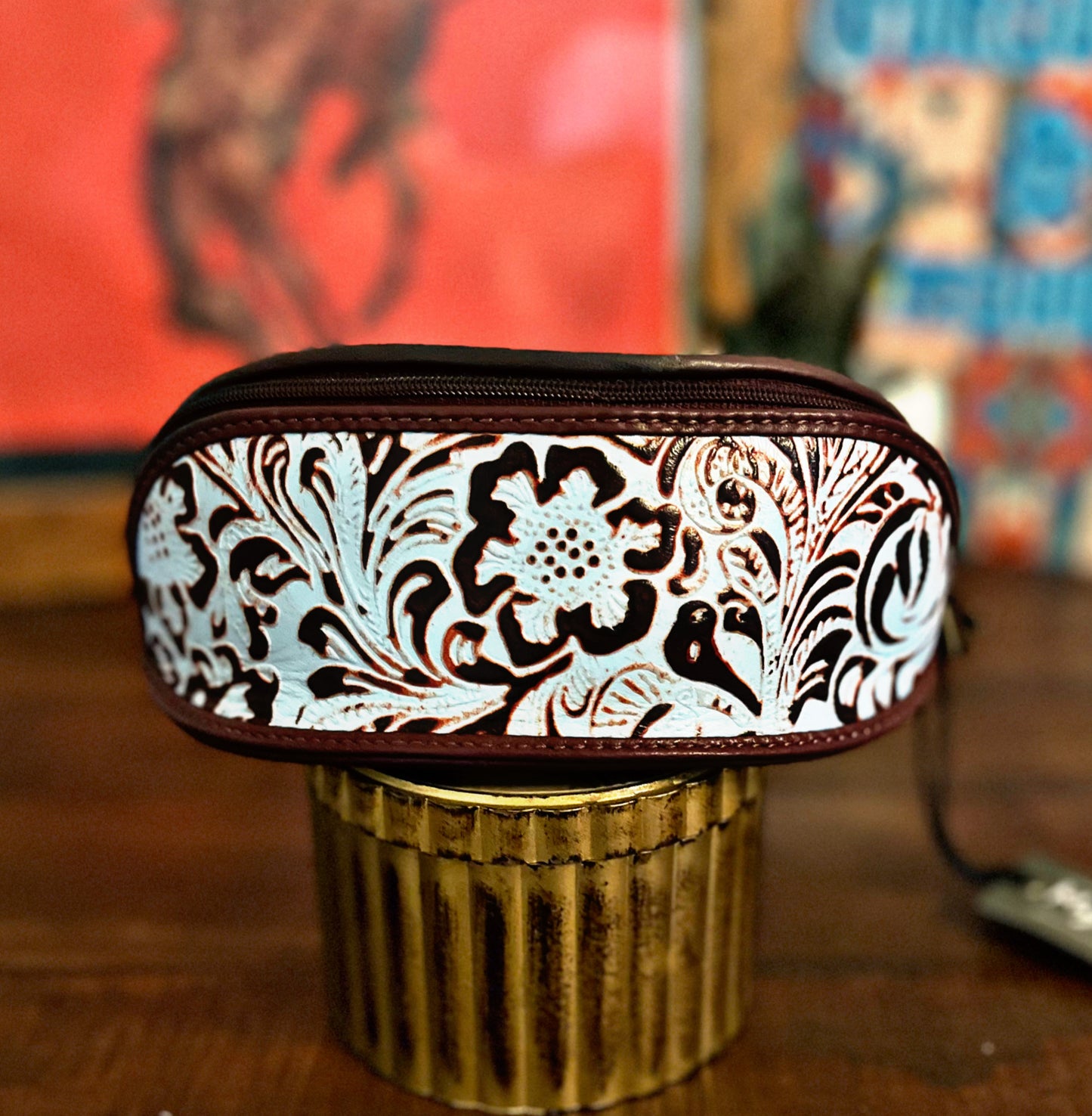 Myra Cowhide/Leather Sunglass Cases