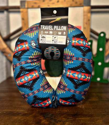 Aztec Print Travel Pillow