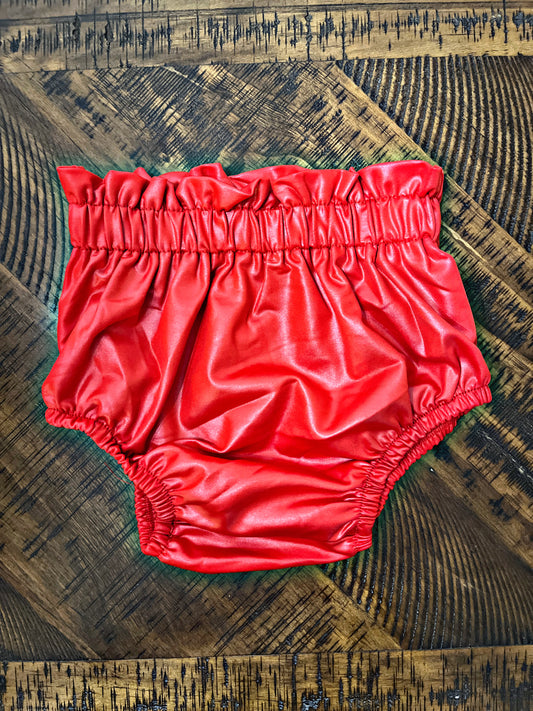 Red Ruffle Baby Bottoms