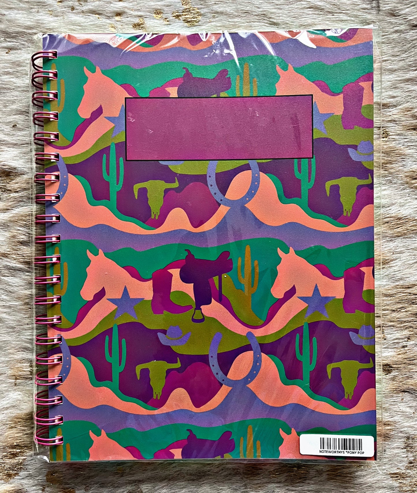 Western Print Notebooks