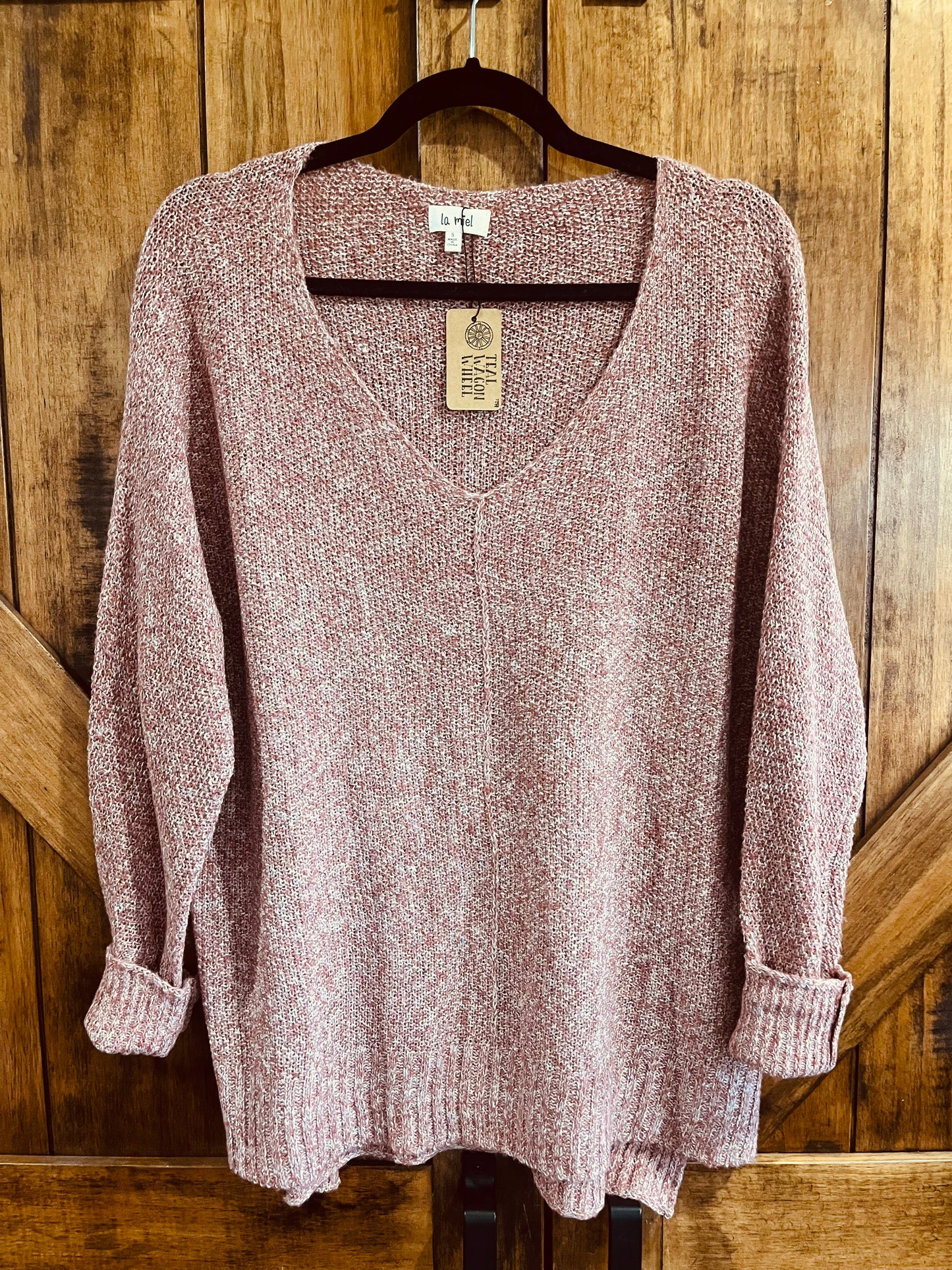 Mauve Oversized Sweater