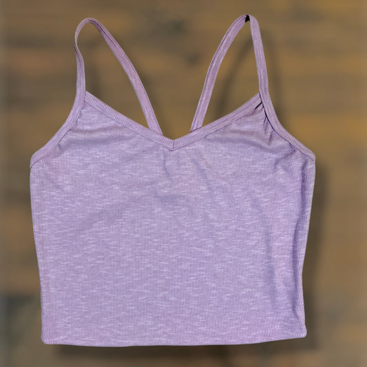 Lavender Crop Top