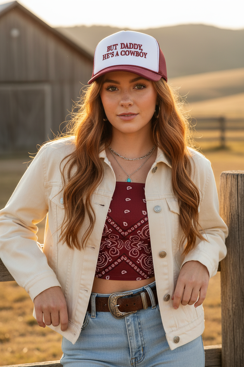 C.C Embroidered Trucker Hats