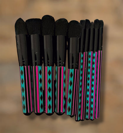 10 piece Makeup Brush Sets