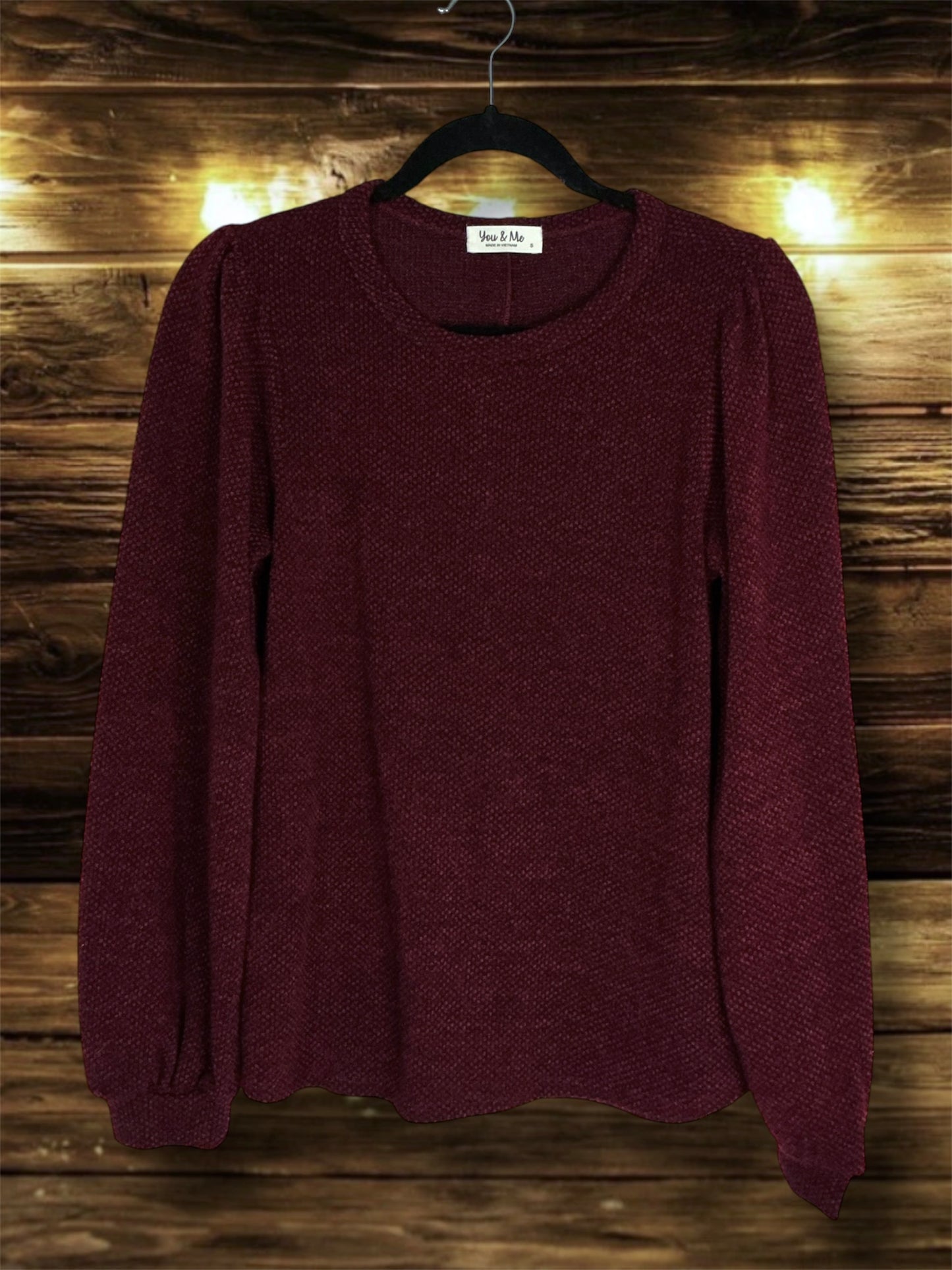 Dark Burgundy Sweater