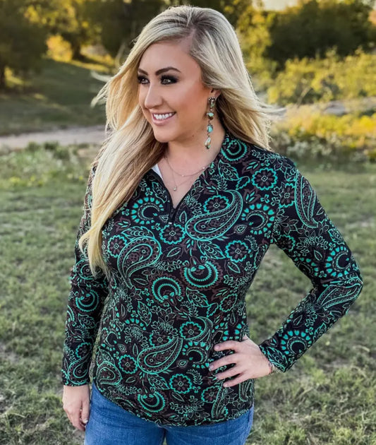 Paisley Pullover