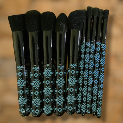10 piece Makeup Brush Sets
