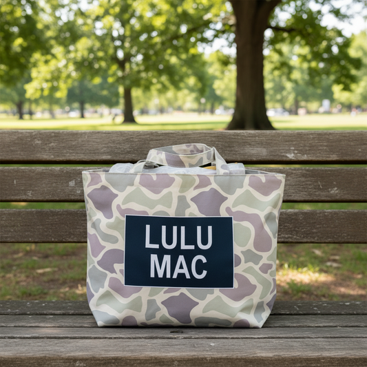 Camo Canvas Tote
