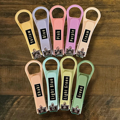 Macaron Colored Nail Clippers