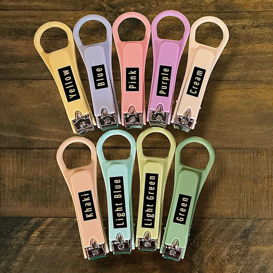 Macaron Colored Nail Clippers
