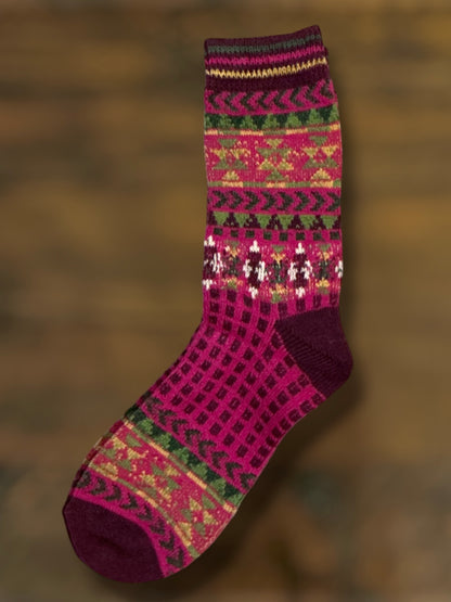 Geometric Print Socks