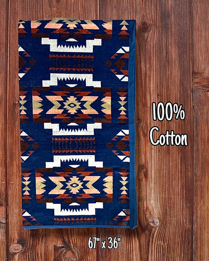 100% Cotton Southwest Print Towels