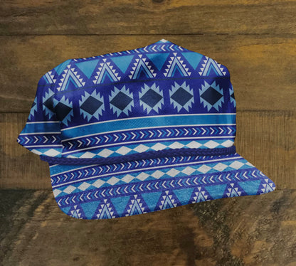 90s Retro Aztec Printed Grandpa Hats