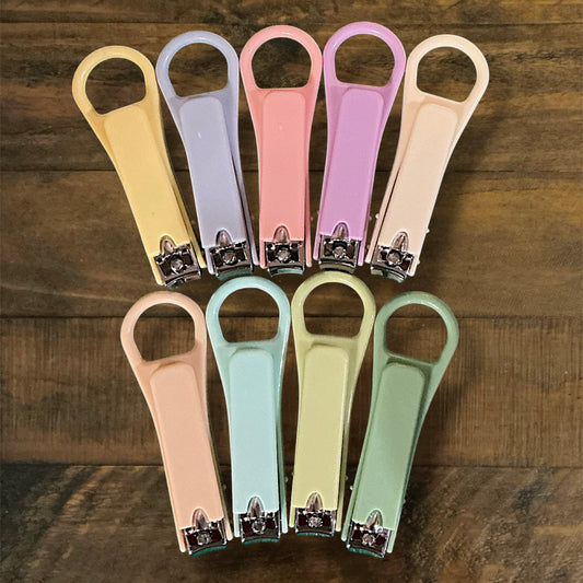 Macaron Colored Nail Clippers